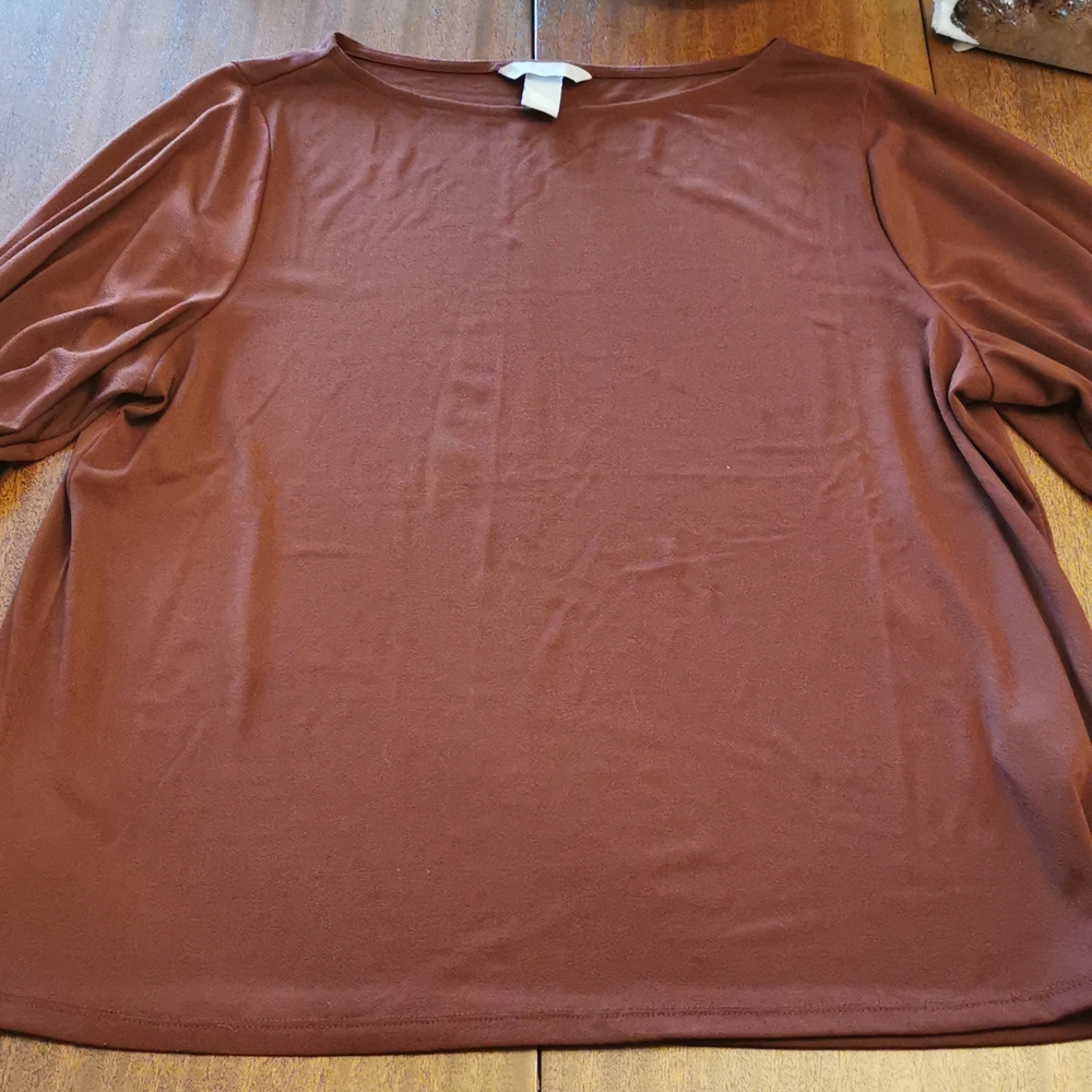 Rust Coloured Blouse - Picture 1 of 3